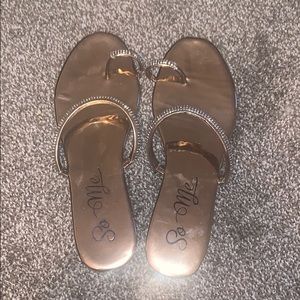 Fashion Nova Rhinestone Sandals